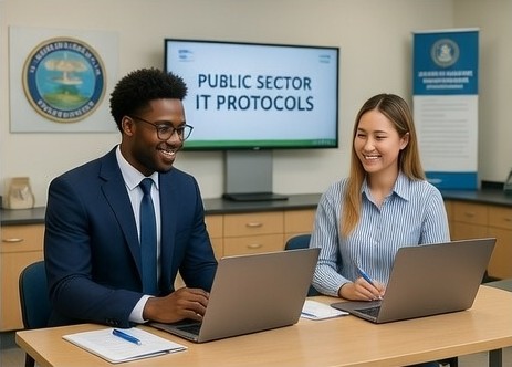 Team brainstorming session